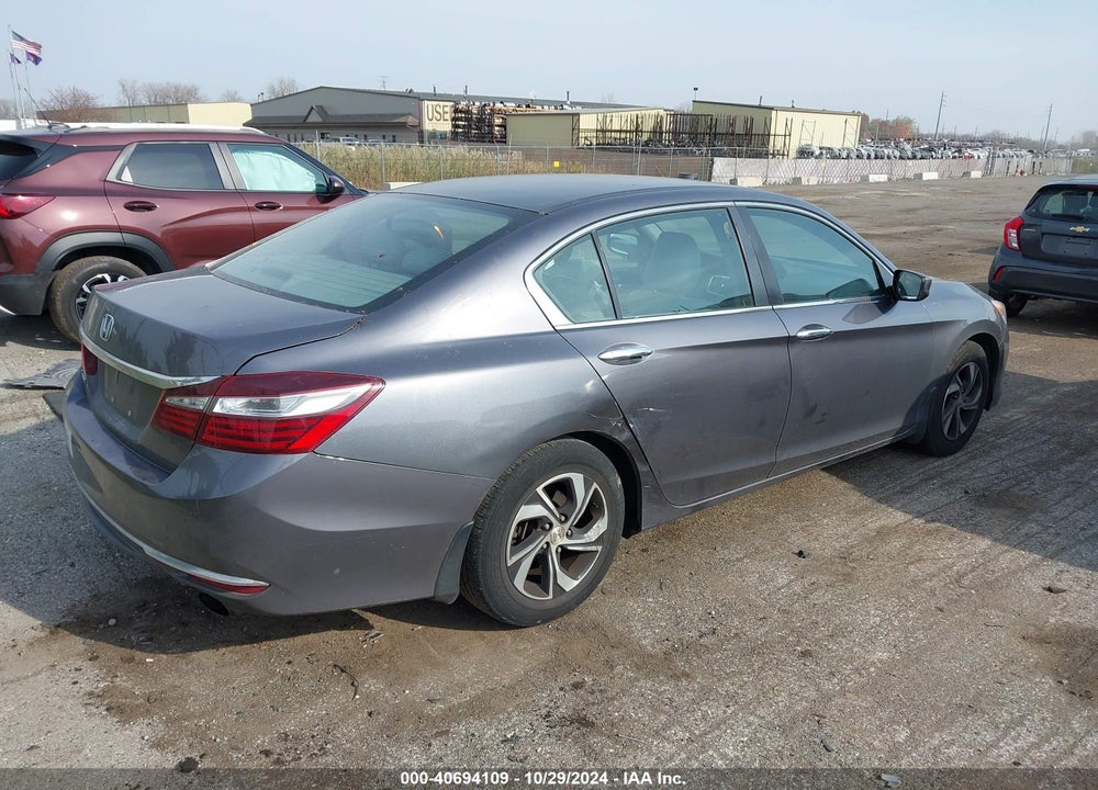 2016 HONDA ACCORD LX VIN: 1HGCR2F33GA100132