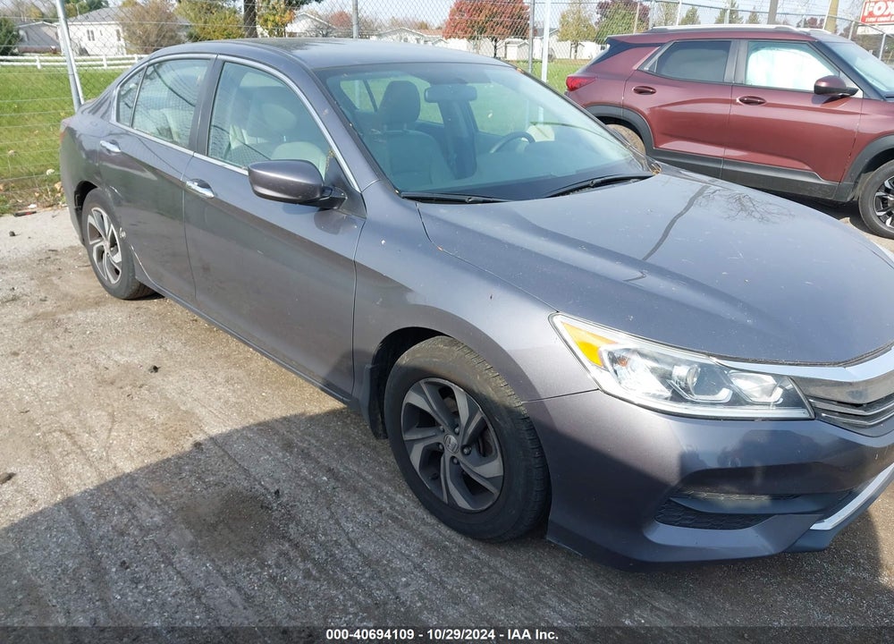 2016 HONDA ACCORD LX VIN: 1HGCR2F33GA100132