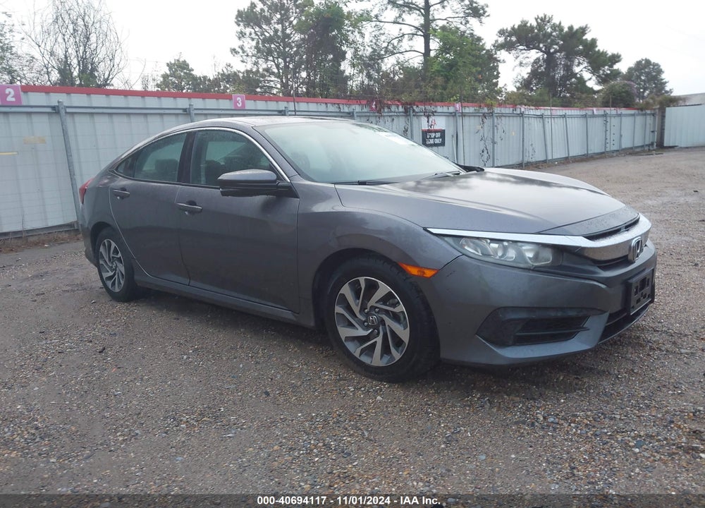 2018 HONDA CIVIC EX VIN: 19XFC2F72JE015139