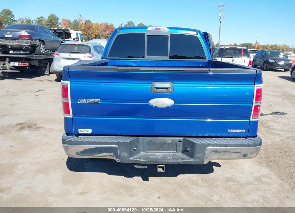 2011 FORD F150 SUPERCREW VIN: 1FTFW1EFXBFC12092