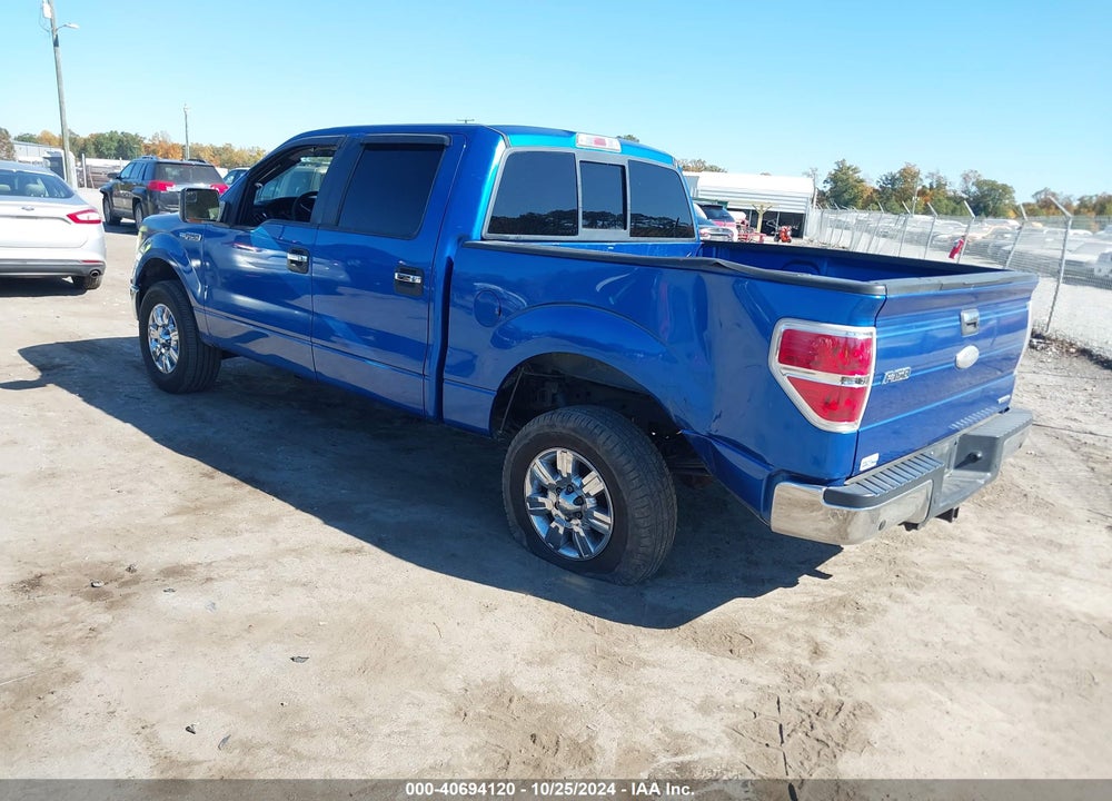 2011 FORD F150 SUPERCREW VIN: 1FTFW1EFXBFC12092