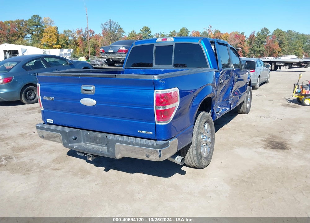 2011 FORD F150 SUPERCREW VIN: 1FTFW1EFXBFC12092