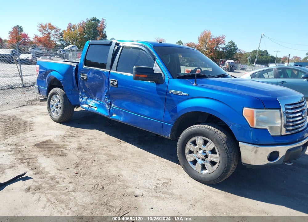 2011 FORD F150 SUPERCREW VIN: 1FTFW1EFXBFC12092