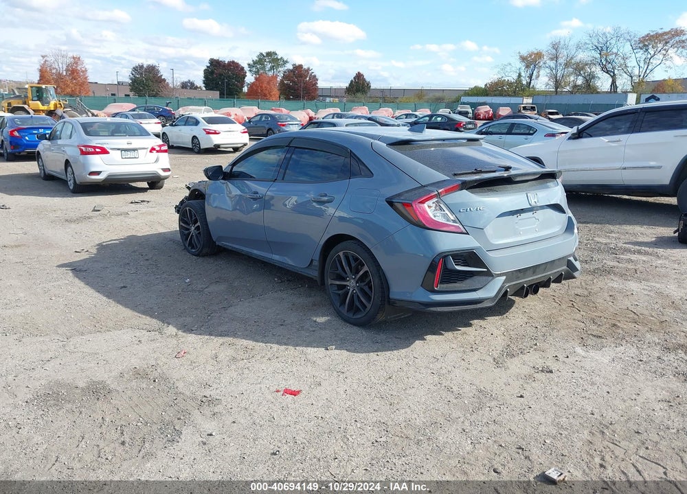 2021 HONDA CIVIC SPORT VIN: SHHFK7H42MU419252