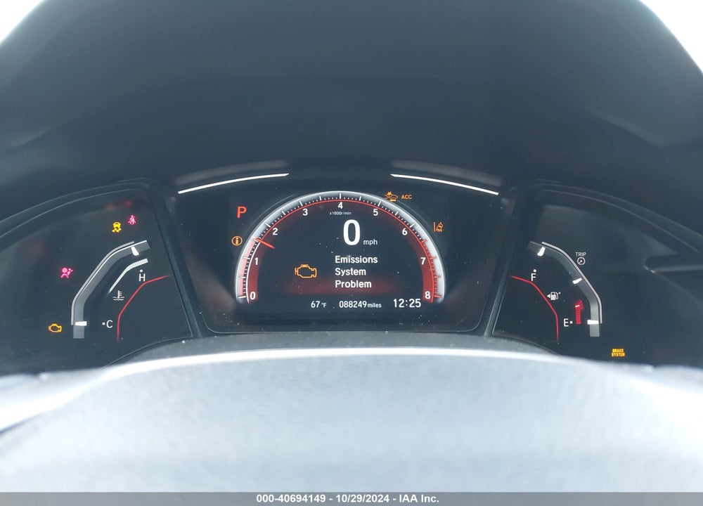 2021 HONDA CIVIC SPORT VIN: SHHFK7H42MU419252