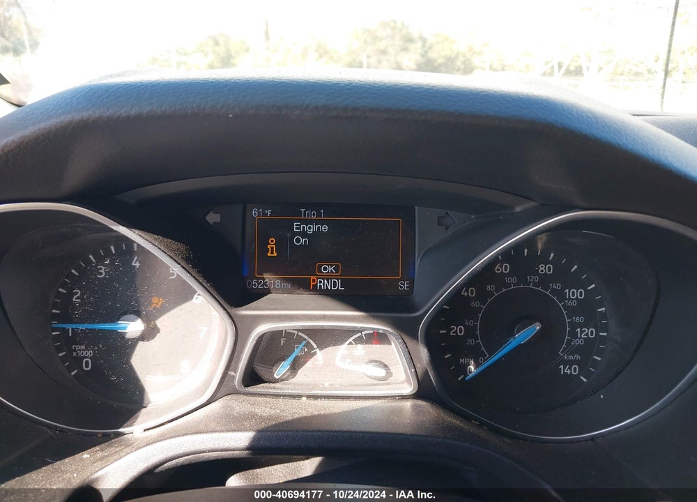 2017 FORD FOCUS SE VIN: 1FADP3F25HL339585