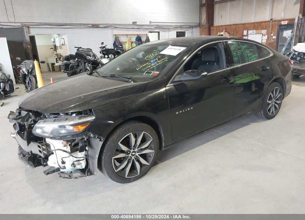 2018 CHEVROLET MALIBU LT VIN: 1G1ZD5ST4JF288998