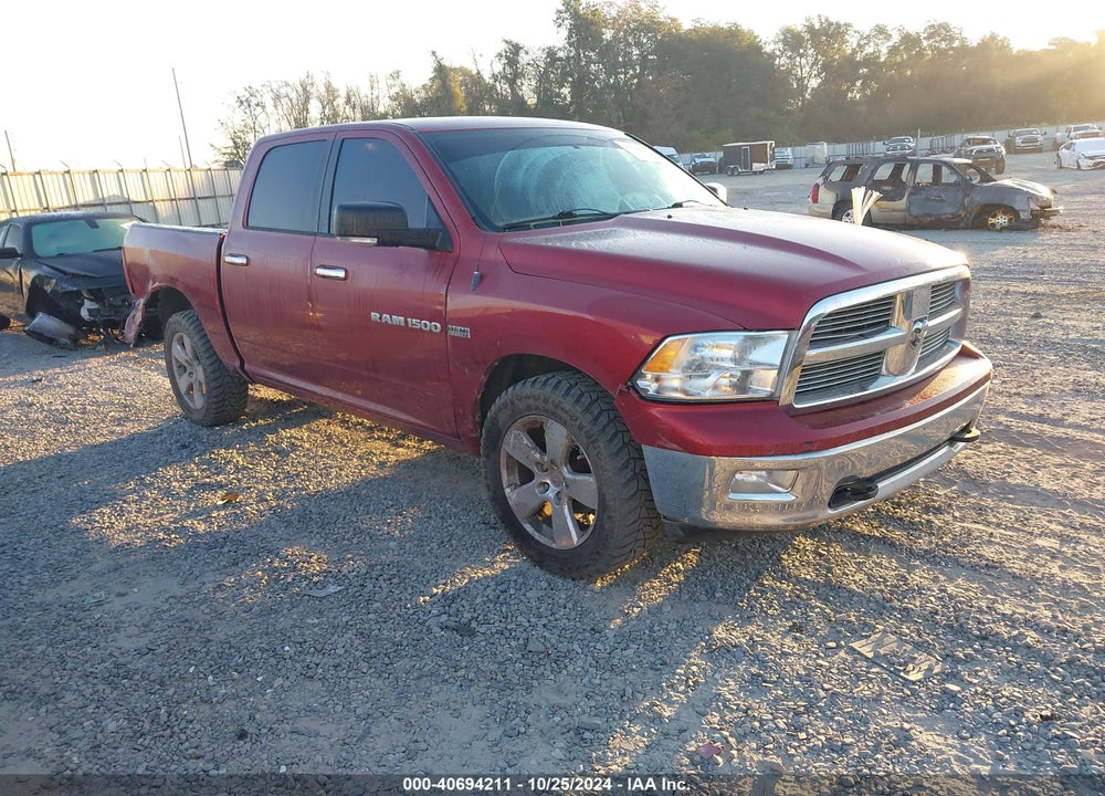 2012 RAM 1500 SLT VIN: 1C6RD6LT1CS113489