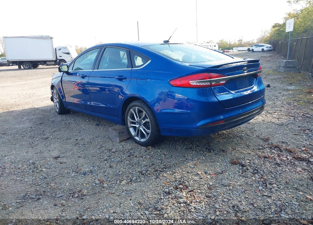 2017 FORD FUSION S VIN: 3FA6P0G7XHR241168