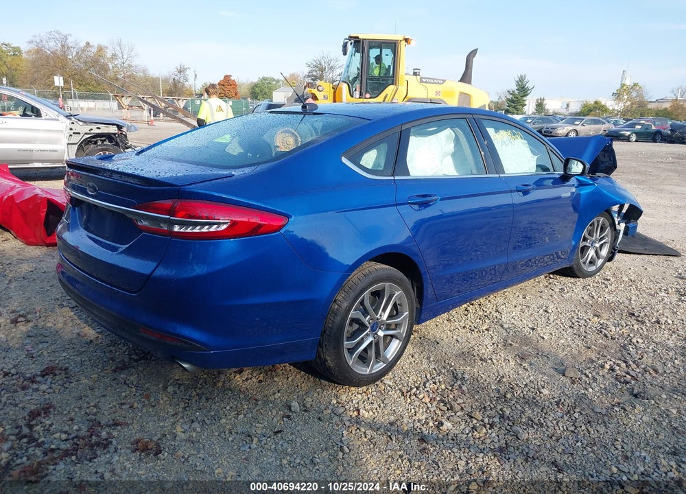 2017 FORD FUSION S VIN: 3FA6P0G7XHR241168