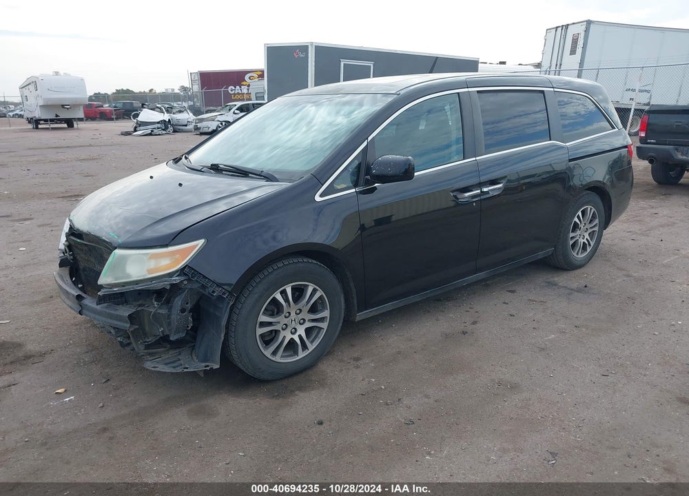 2011 HONDA ODYSSEY EX-L VIN: 5FNRL5H68BB011272