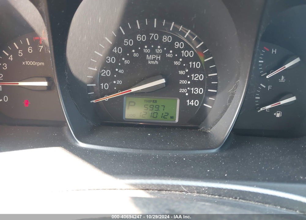 2008 KIA SPECTRA EX VIN: KNAFE121X85517308