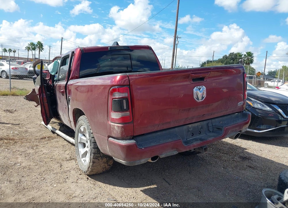 2019 RAM 1500 BIG HORN/LONE STAR 4X4 5'7 BOX VIN: 1C6SRFFT2KN802226