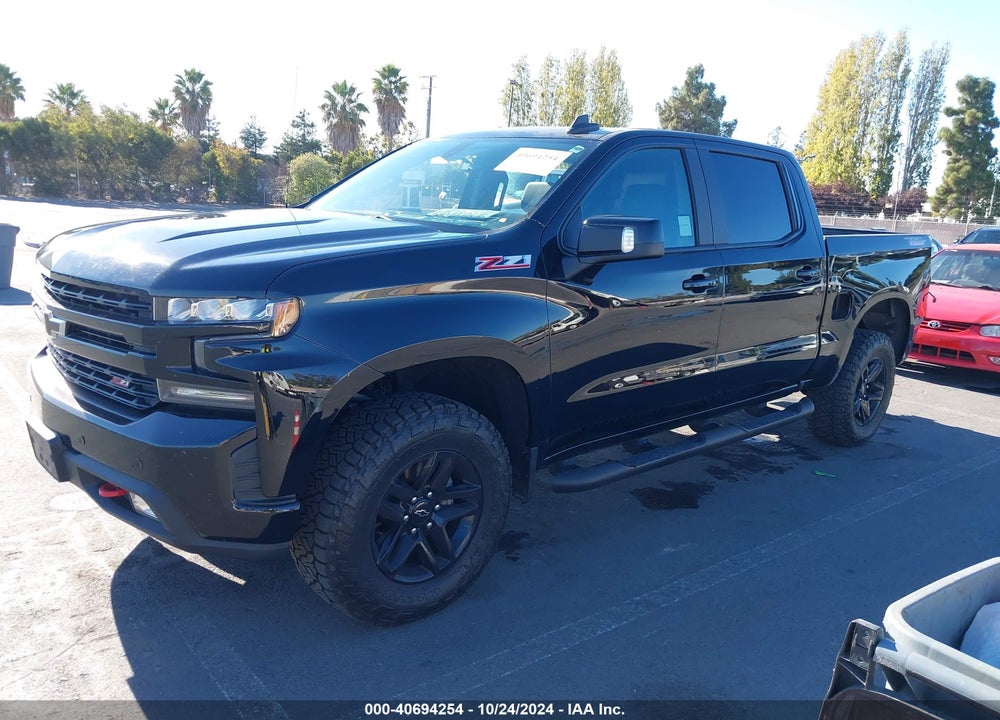 2020 CHEVROLET SILVERADO 1500 4WD SHORT BED LT TRAIL BOSS VIN: 3GCPYFED8LG396099