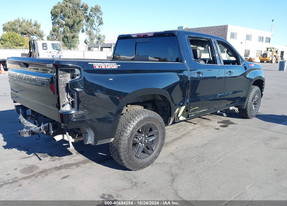 2020 CHEVROLET SILVERADO 1500 4WD SHORT BED LT TRAIL BOSS VIN: 3GCPYFED8LG396099