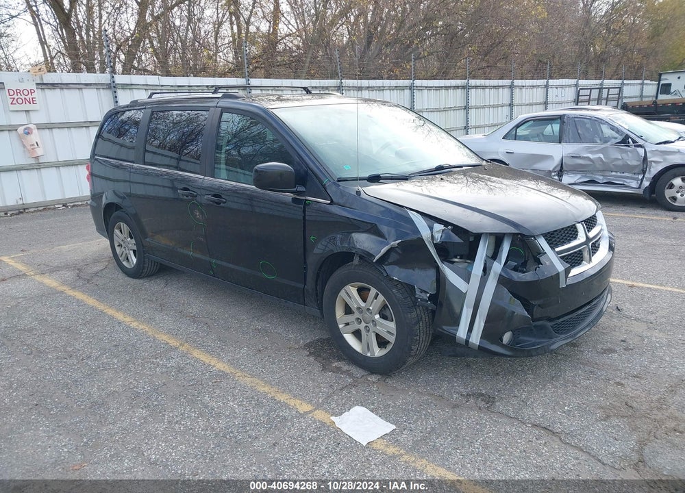 2018 DODGE GRAND CARAVAN SXT VIN: 2C4RDGCG8JR265026