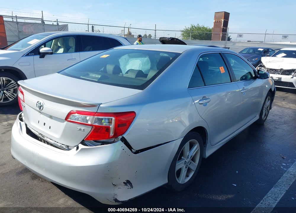 2012 TOYOTA CAMRY SE VIN: 4T1BF1FK1CU015069