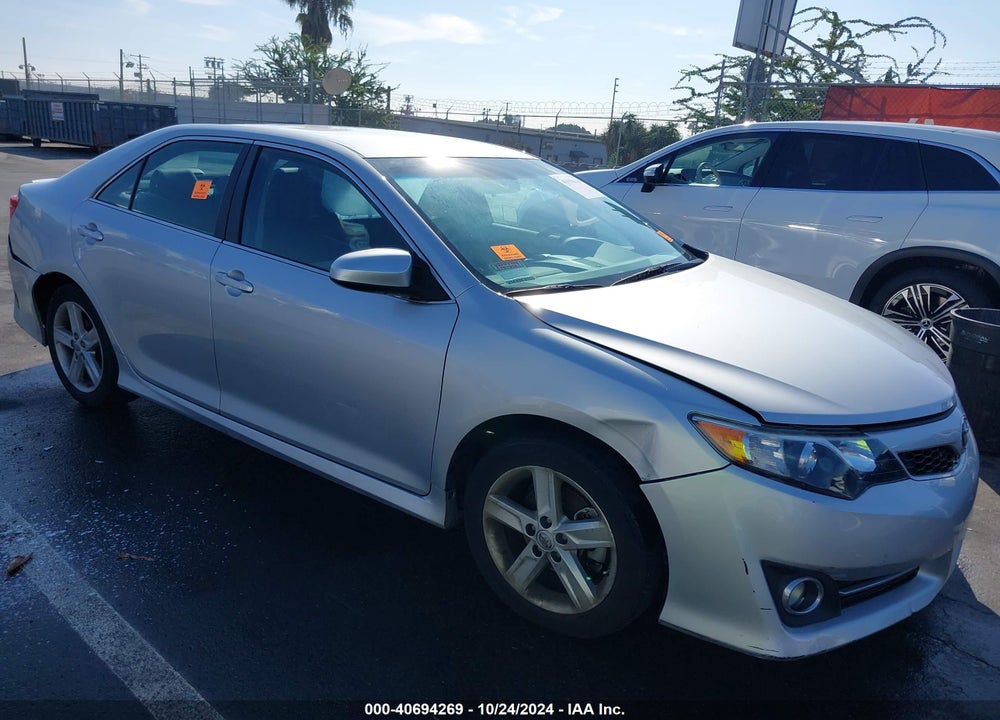 2012 TOYOTA CAMRY SE VIN: 4T1BF1FK1CU015069