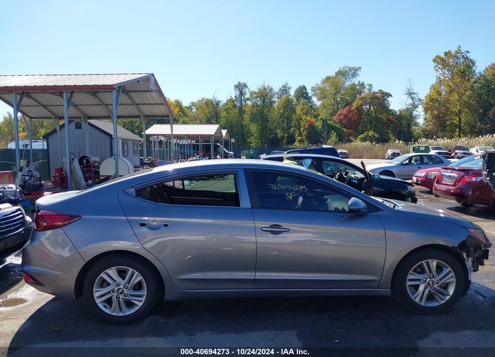 2019 HYUNDAI ELANTRA SEL VIN: KMHD84LF2KU830715