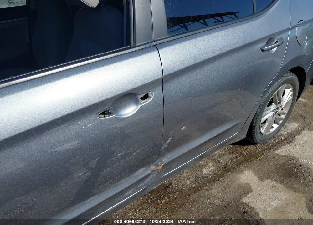 2019 HYUNDAI ELANTRA SEL VIN: KMHD84LF2KU830715