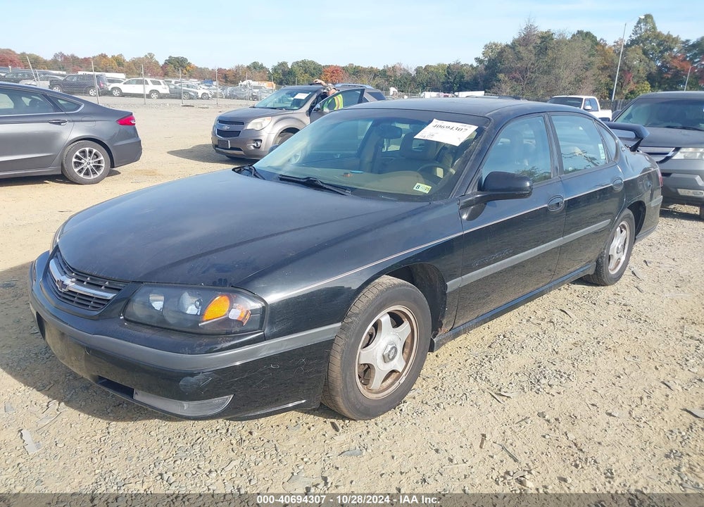 2000 CHEVROLET IMPALA LS VIN: 2G1WH55K7Y9277698
