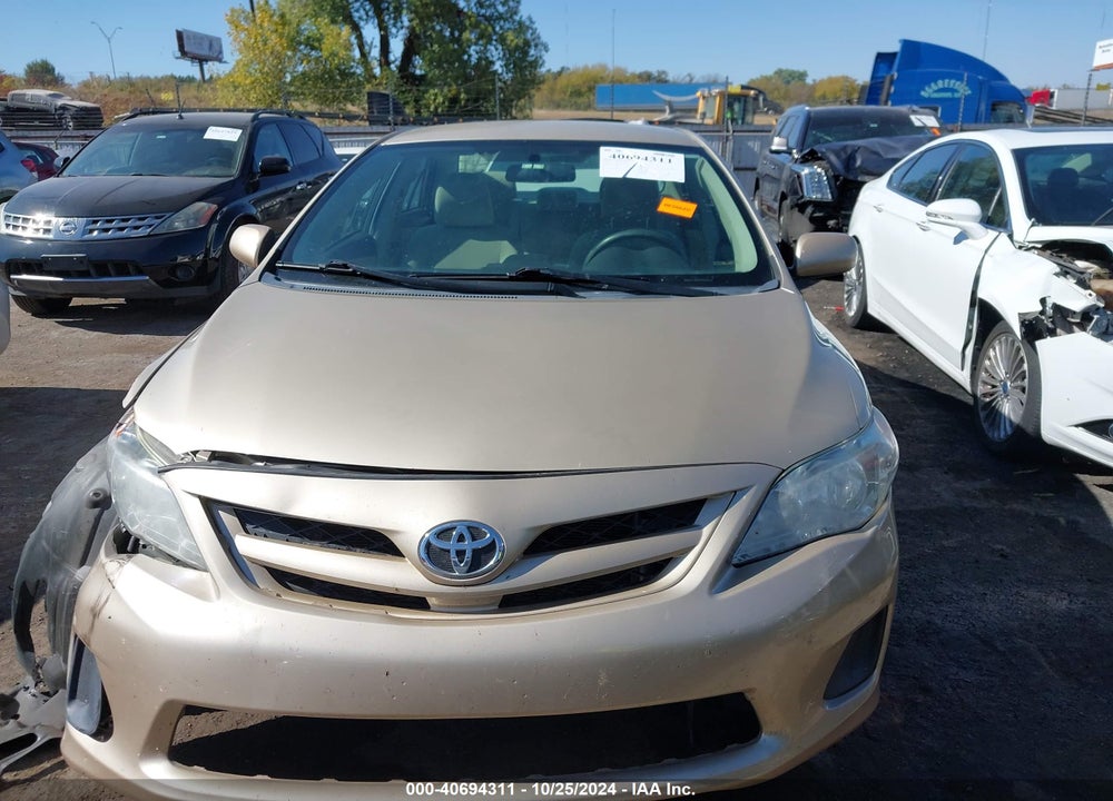 2012 TOYOTA COROLLA LE VIN: 5YFBU4EE6CP027819