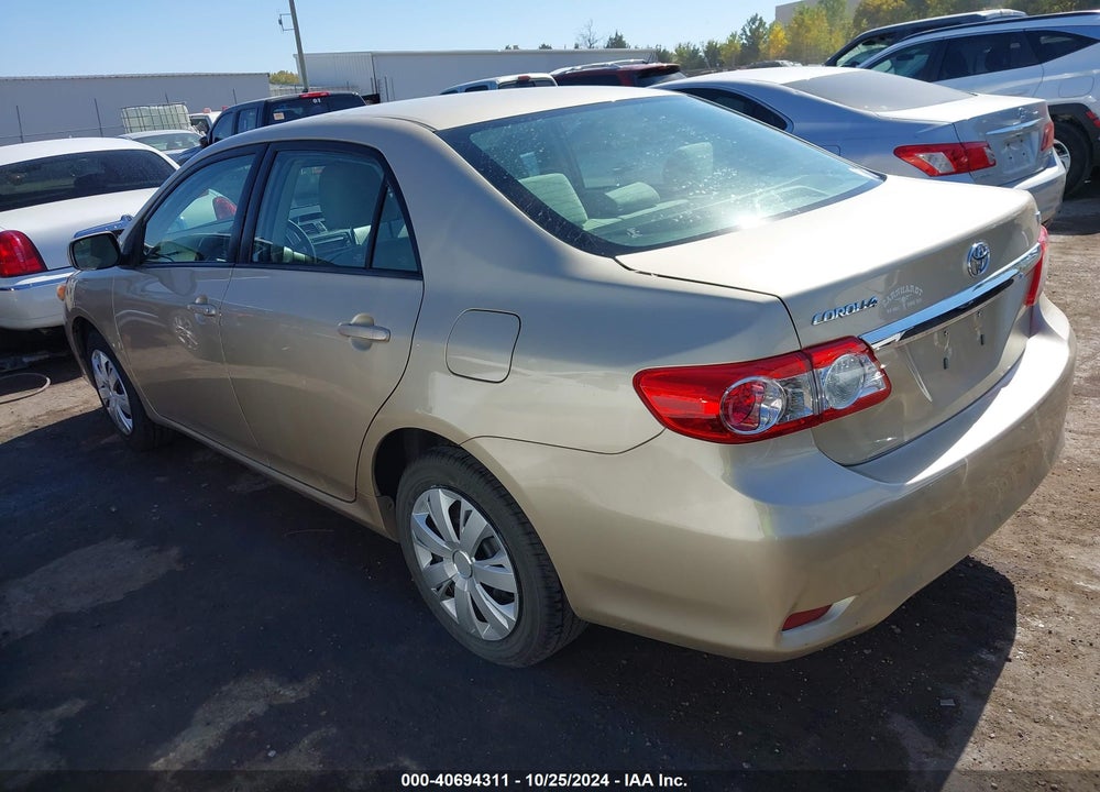 2012 TOYOTA COROLLA LE VIN: 5YFBU4EE6CP027819