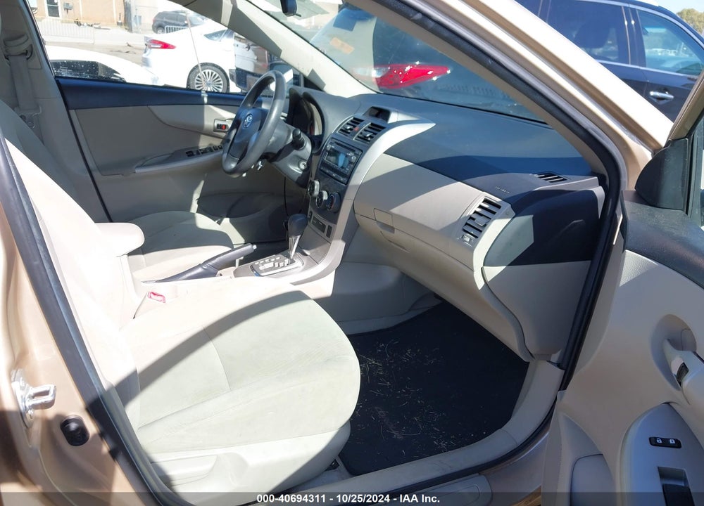 2012 TOYOTA COROLLA LE VIN: 5YFBU4EE6CP027819