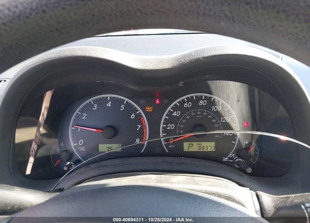 2012 TOYOTA COROLLA LE VIN: 5YFBU4EE6CP027819