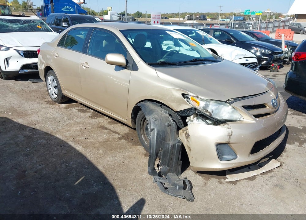 2012 TOYOTA COROLLA LE VIN: 5YFBU4EE6CP027819