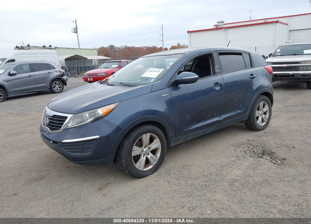 2013 KIA SPORTAGE LX VIN: KNDPBCA28D7369471