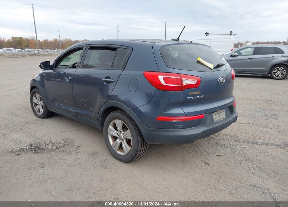 2013 KIA SPORTAGE LX VIN: KNDPBCA28D7369471