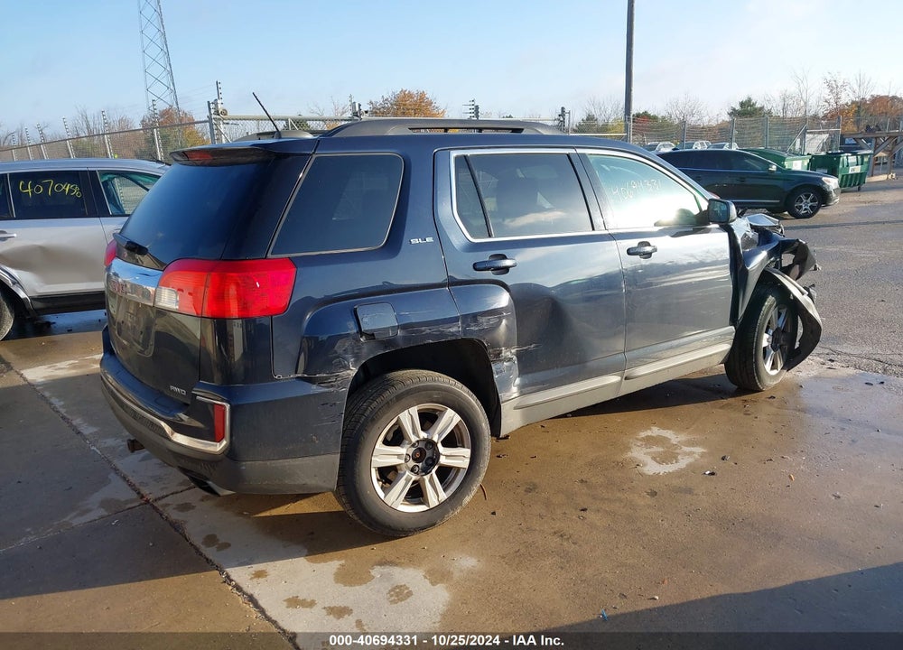 2016 GMC TERRAIN SLE-2 VIN: 2GKFLTE3XG6111859