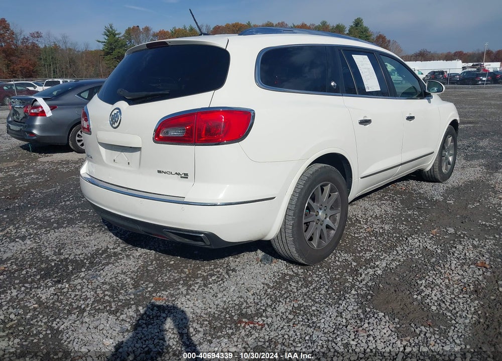 2015 BUICK ENCLAVE LEATHER VIN: 5GAKVBKD5FJ102257