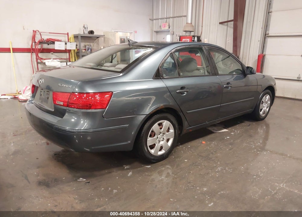 2009 HYUNDAI SONATA GLS VIN: 5NPET46C09H552443