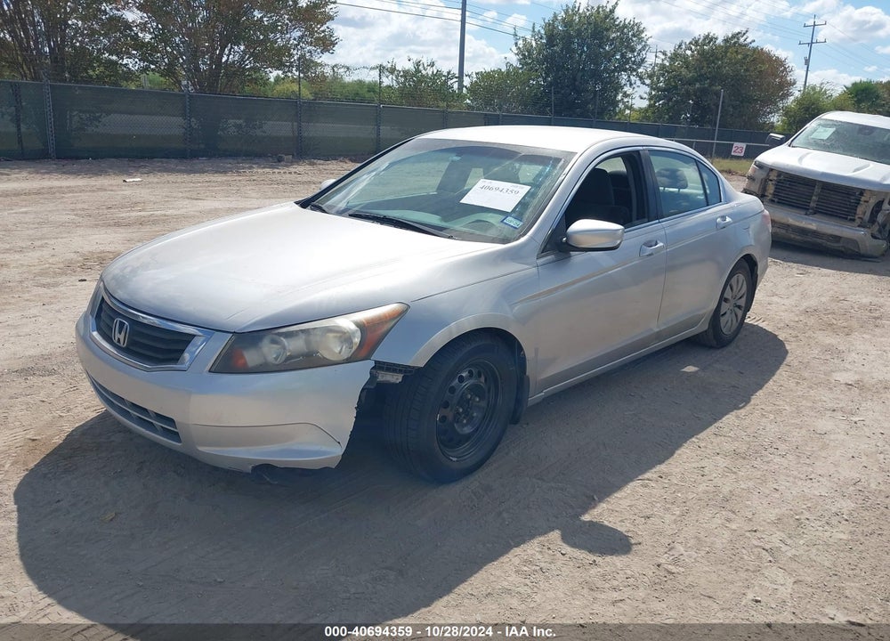 2008 HONDA ACCORD 2.4 LX VIN: JHMCP26378C039893