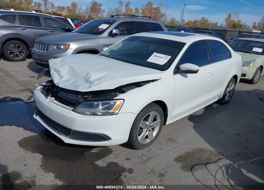 2014 VOLKSWAGEN JETTA 2.0L TDI VIN: 3VW3L7AJXEM427420