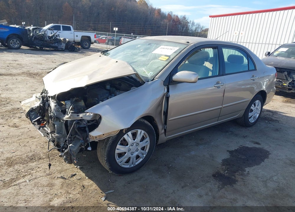 2006 TOYOTA COROLLA LE VIN: 2T1BR32E86C590844