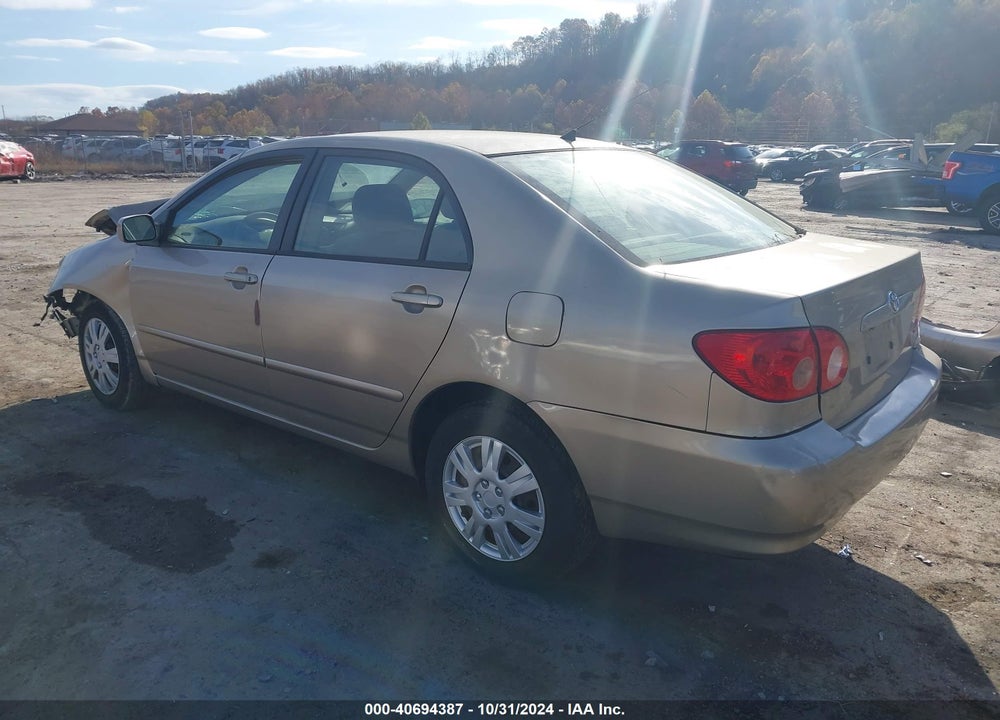 2006 TOYOTA COROLLA LE VIN: 2T1BR32E86C590844