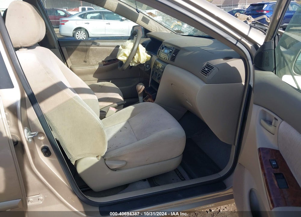 2006 TOYOTA COROLLA LE VIN: 2T1BR32E86C590844