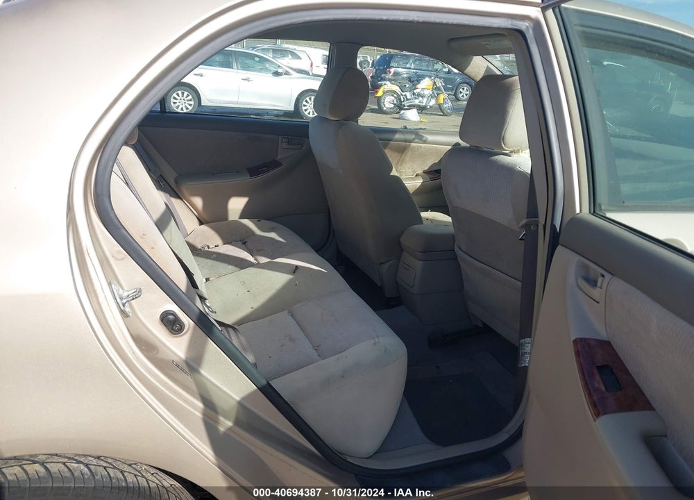 2006 TOYOTA COROLLA LE VIN: 2T1BR32E86C590844