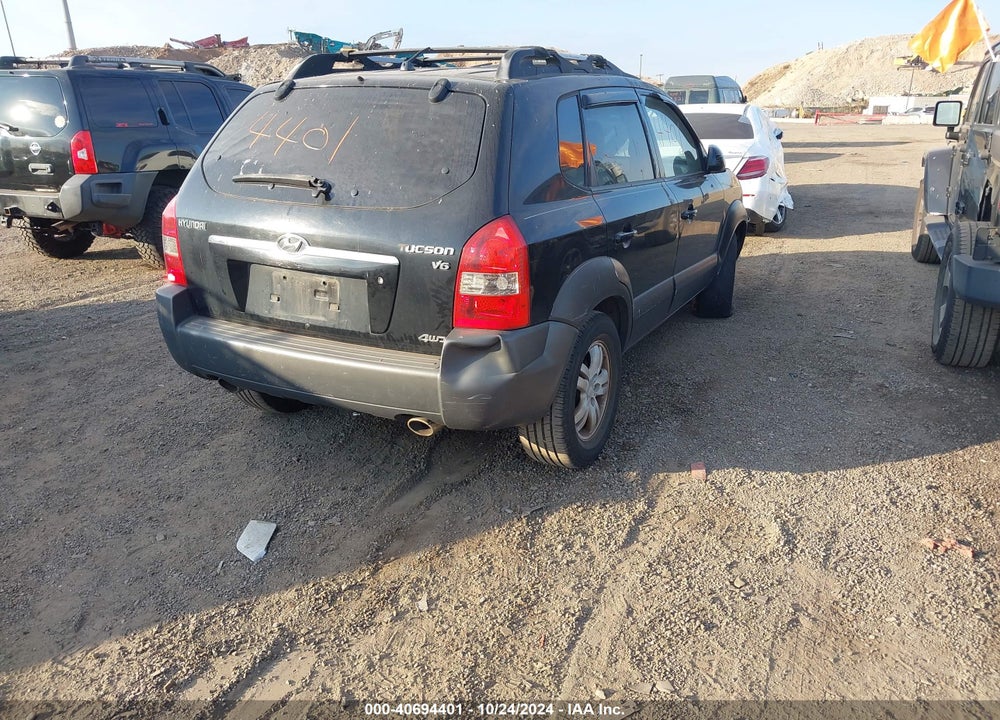 2006 HYUNDAI TUCSON GLS/LIMITED VIN: KM8JN72D56U294944