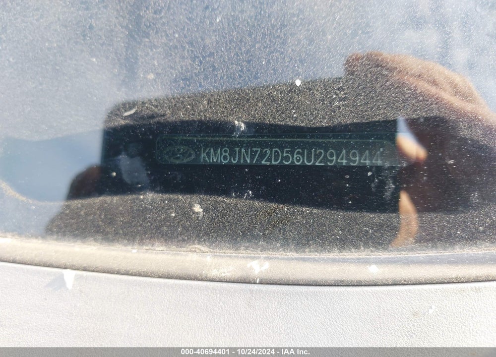 2006 HYUNDAI TUCSON GLS/LIMITED VIN: KM8JN72D56U294944