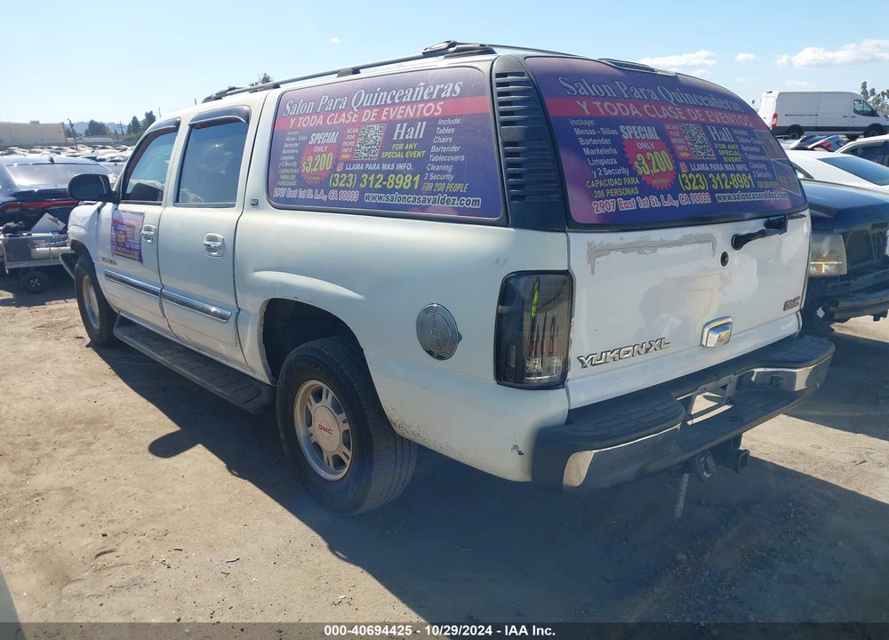 2002 GMC YUKON XL 1500 SLT VIN: 3GKEC16T92G311692