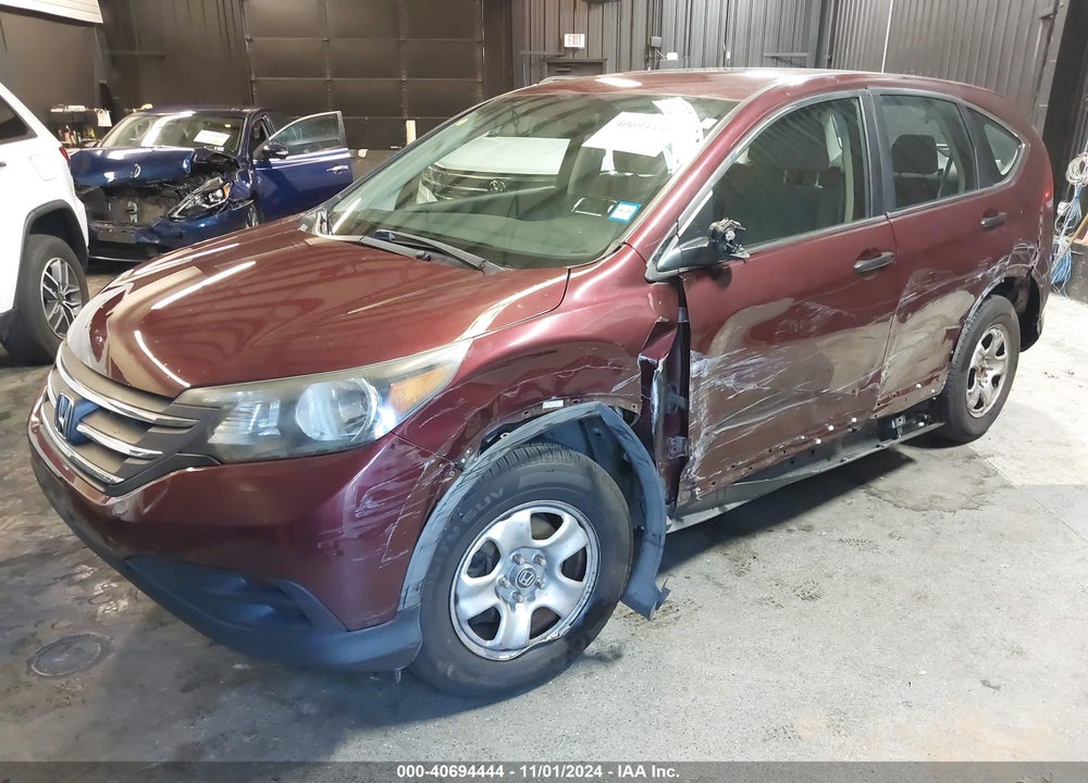 2014 HONDA CR-V LX VIN: 5J6RM4H37EL035541