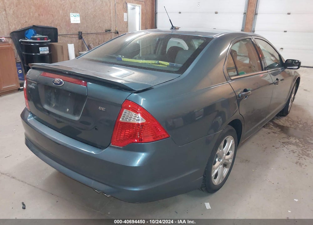 2012 FORD FUSION SE VIN: 3FAHP0HA7CR144330