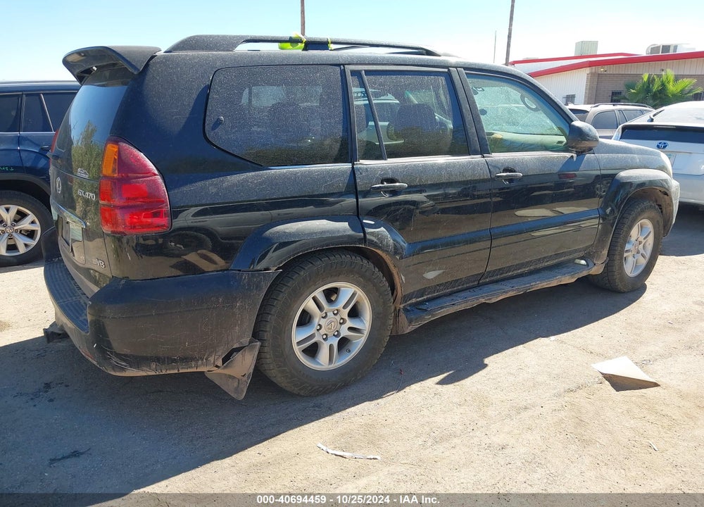 2004 LEXUS GX 470 VIN: JTJBT20X140062938