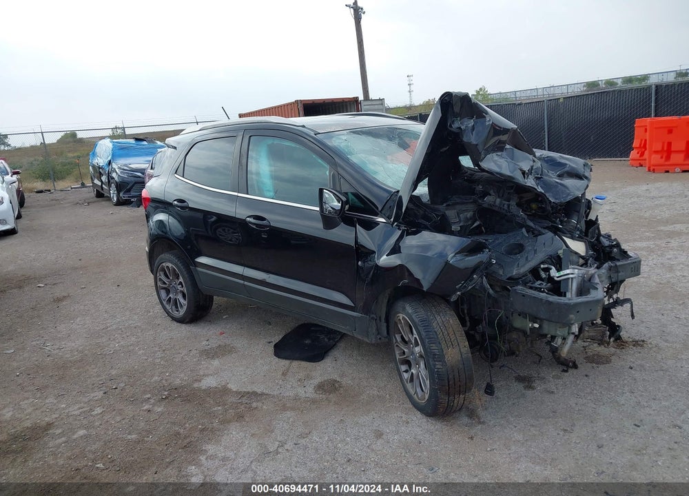 2020 FORD ECOSPORT TITANIUM VIN: MAJ6S3KL2LC349005