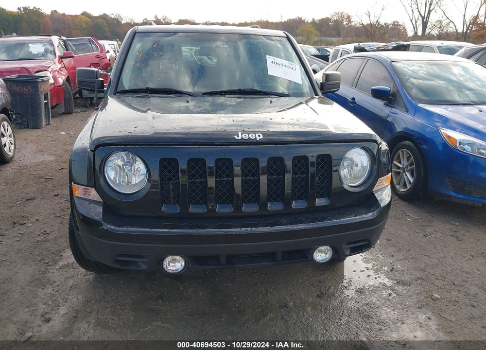 2017 JEEP PATRIOT LATITUDE 4X4 VIN: 1C4NJRFB6HD111334