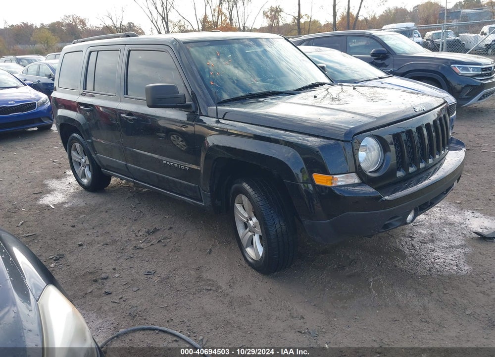 2017 JEEP PATRIOT LATITUDE 4X4 VIN: 1C4NJRFB6HD111334